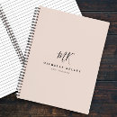 Search for stylish notebooks Typography