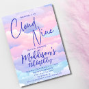 Search for girls 9th birthday invitations Dreamy