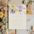 Search for lavender and yellow wedding invitations Purple