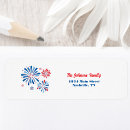 Search for fireworks return address labels Usa
