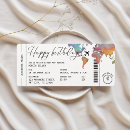 Search for boarding pass birthday invitations Travel
