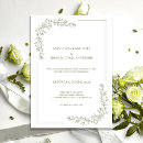 Search for rich wedding invitations Green
