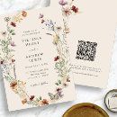 Search for simple wildflower wedding invitations Whimsical wildflowers