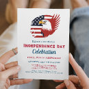 Search for independence day celebration invitations Patriotic