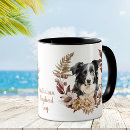 Search for australian shepherd dog mugs Watercolor