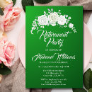 Search for female retirement party invitations Classic