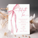 Search for bow ties invitations Minimalist