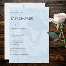 Search for silhouette baby shower invitations Modern