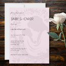 Search for silhouette baby shower invitations Pink