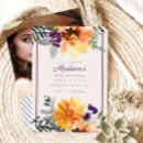 Search for sunflower photo birthday invitations Boho