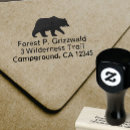 Search for bear rubber stamps Wildlife