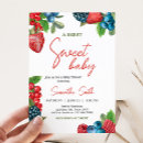 Search for sweet baby shower invitations Berries