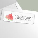 Search for watermelon return address labels Simple