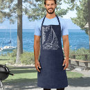Search for lake aprons Navy blue
