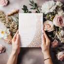 Search for rose gold foil bridal shower invitations Pink