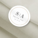 Search for formal monogram stickers Classic