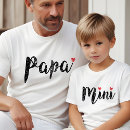 Search for dad and son matching clothing Mini