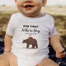 Search for first fathers day baby clothes New dad