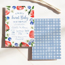 Search for blueberry baby shower invitations Strawberry