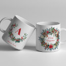 Search for wreath mugs Monogrammed