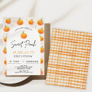 Search for sweet as a peach birthday invitations Modern