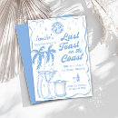 Search for blue cocktail party invitations Summer vibes