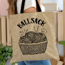 Search for ball sack tote bags Knitting