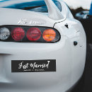 Search for bride bumper stickers Black and white