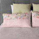 Search for floral monogram pillowcases Girly