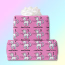 Search for little girls wrapping paper Pink