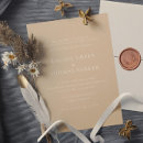 Search for tan wedding invitations Classic