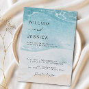 Search for beach elopement invitations Coastal