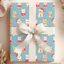 Search for bulldog christmas wrapping paper Cute