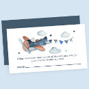 Search for vintage plane invitations Mother to be