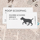 Search for waste removal business cards Dog poop