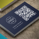 Search for large size business cards Qr code