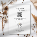 Search for pencil drawing invitations Minimalist