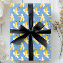 Search for fruits wrapping paper Blue