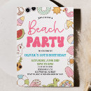 Search for summer beach invitations Girl