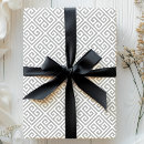 Search for greek key wrapping paper Modern