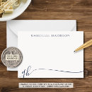 Search for elegant lettering note cards For her
