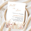 Search for fall in love bridal shower invitations Boho