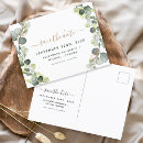 Search for succulent save the dates Green and white