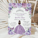 Search for purple sweet 15 invitations Mexican spanish latina cumpleaños