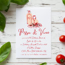 Search for italian bridal shower invitations Wine