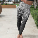 Search for silver sparkles leggings Black