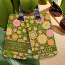 Search for funky luggage tags Girly