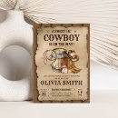 Search for western cowboy baby shower invitations Is on the way