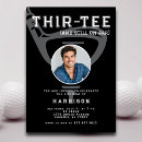 Search for mens 30th birthday invitations Black