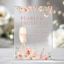 Search for pearl invitations Pearls and prosecco